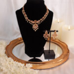 Rajkumari Floral Necklace Set