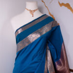 Blue Semi Pattu Saree